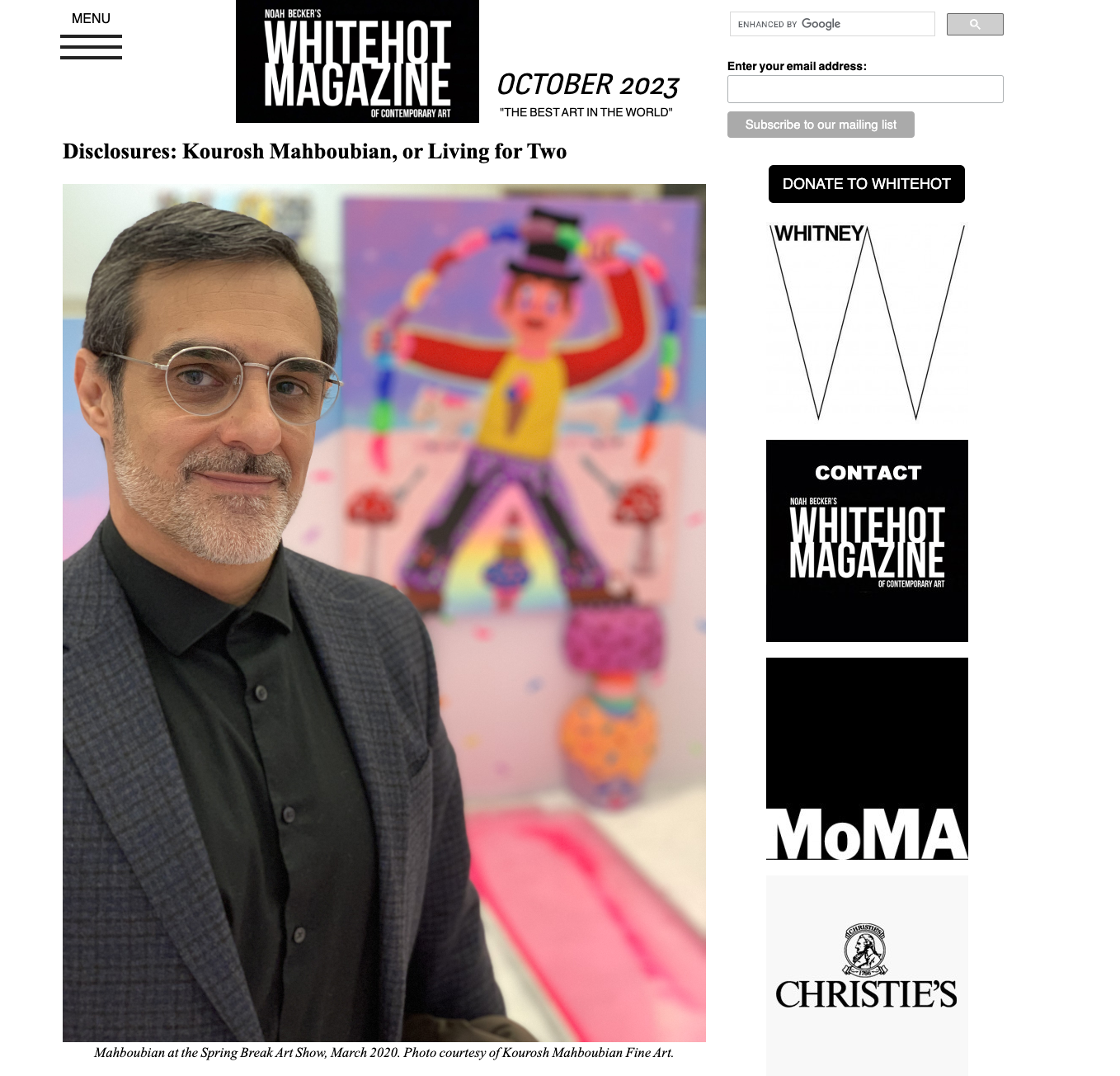 Whitehot Magazine February 2021